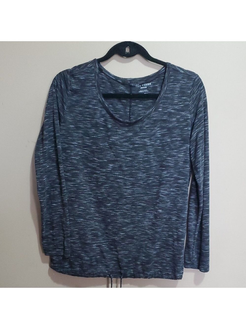 Women's Gray Long Sleeve Top Size Large